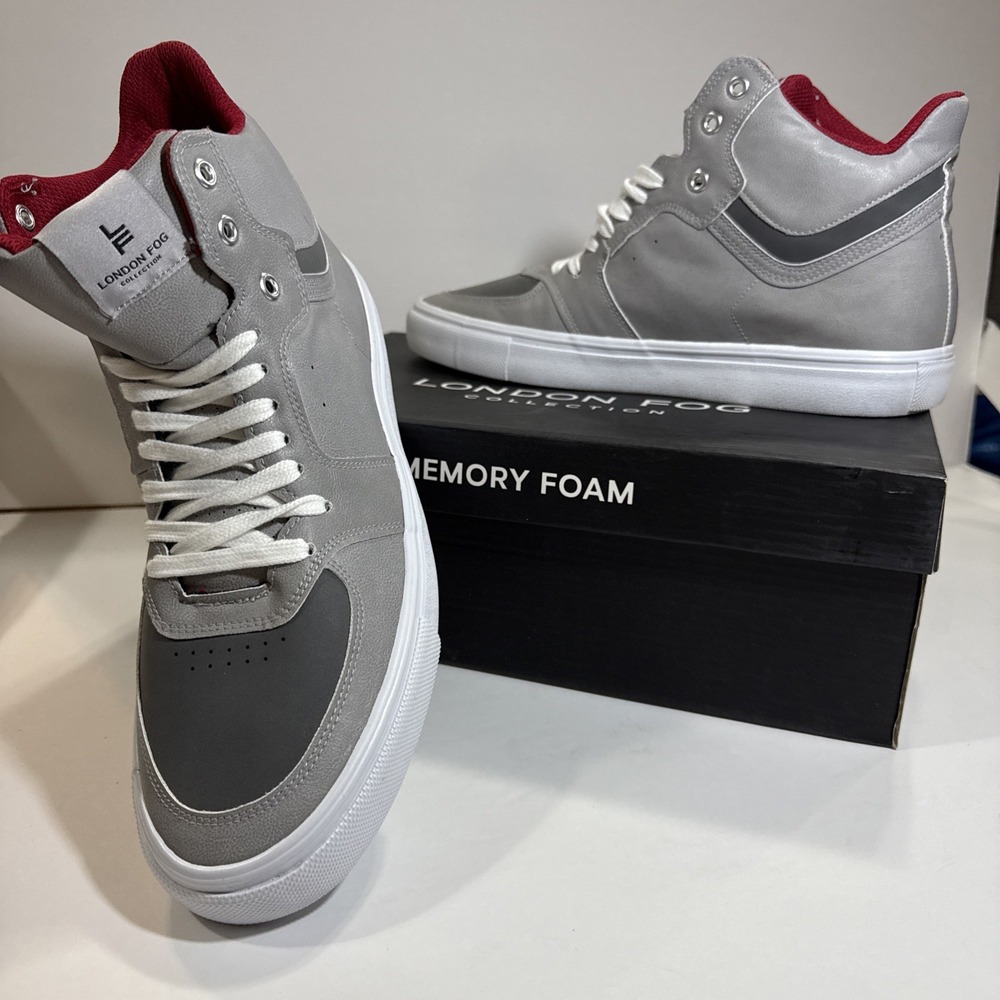 London Fog LFM - Blake Gray Allot Men's Size 11M New